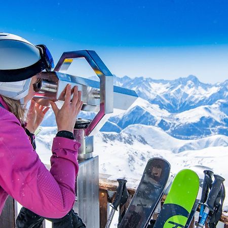 Chalet Alpe D'Huez 1850-Sea And Mountain Pleasure Avec 2 Appartements- 1 Appartement 3 Chambres 8 Couchages - 3 Salles D'Eau Et 1 Appartement 5 Chambres 12 Couchages 5 Salles D'Eau - Jacuzzi Et Sauna -Pieds Des Pistes Et Centre Exterior photo