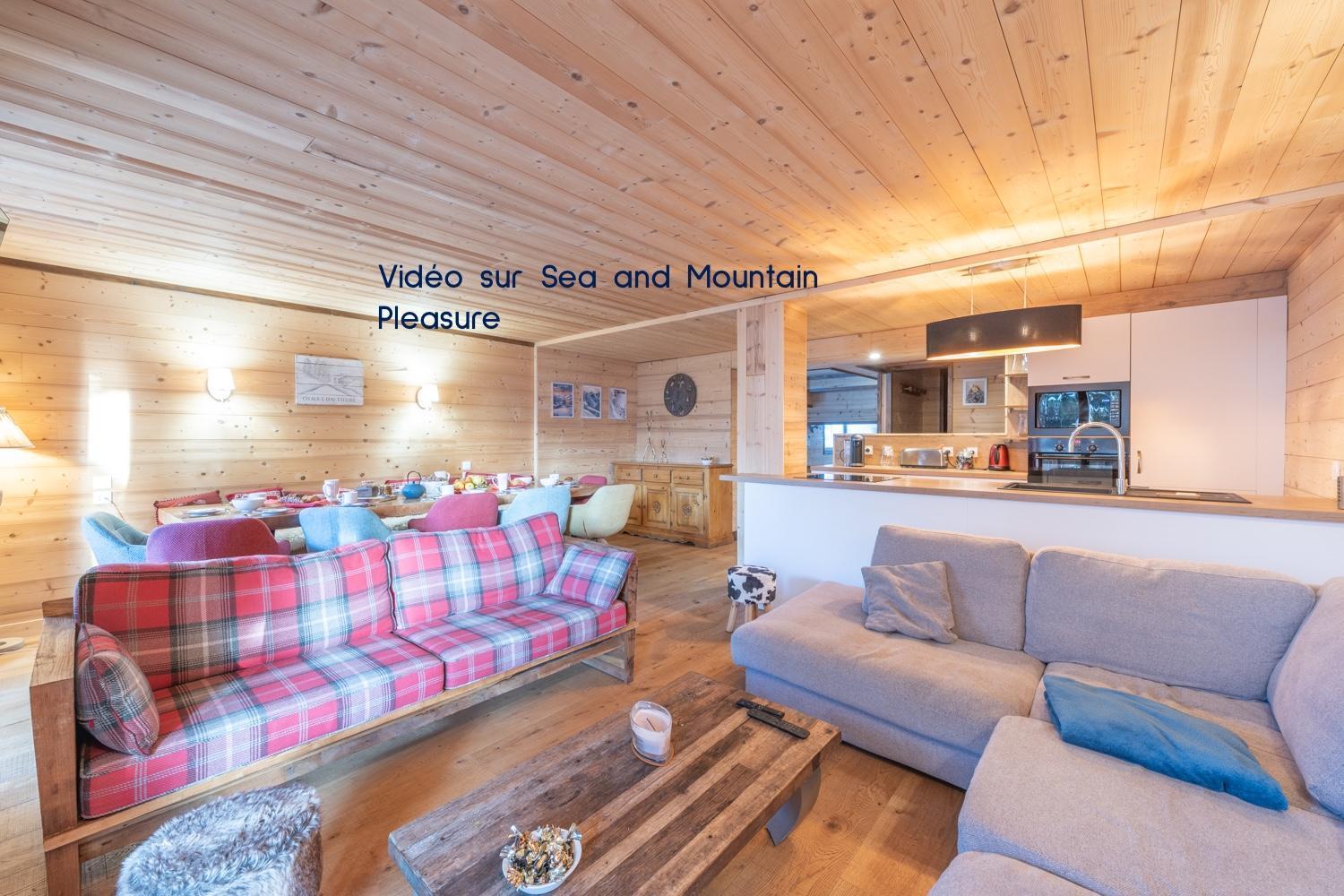 Chalet Alpe D'Huez 1850-Sea And Mountain Pleasure Avec 2 Appartements- 1 Appartement 3 Chambres 8 Couchages - 3 Salles D'Eau Et 1 Appartement 5 Chambres 12 Couchages 5 Salles D'Eau - Jacuzzi Et Sauna -Pieds Des Pistes Et Centre Exterior photo