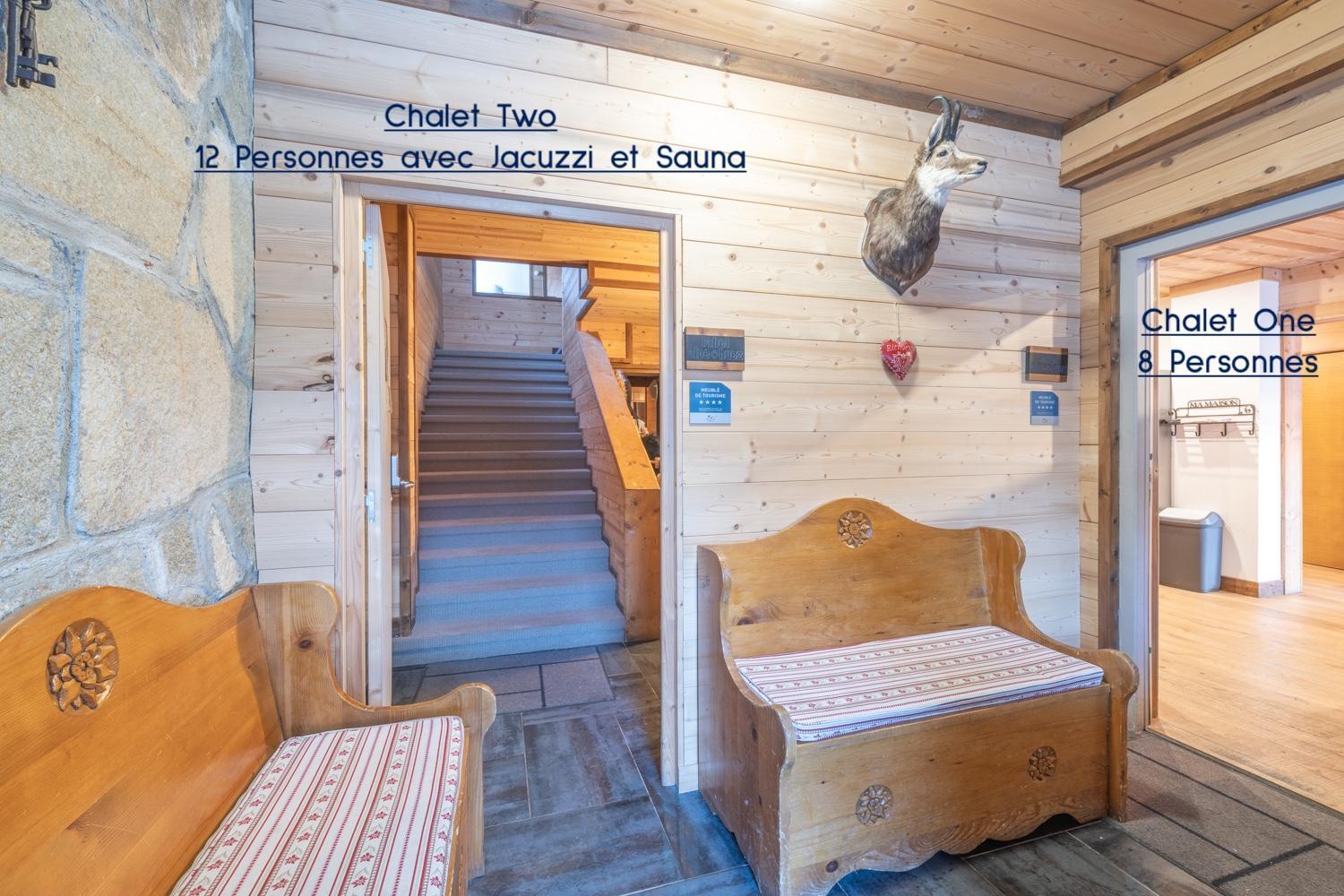 Chalet Alpe D'Huez 1850-Sea And Mountain Pleasure Avec 2 Appartements- 1 Appartement 3 Chambres 8 Couchages - 3 Salles D'Eau Et 1 Appartement 5 Chambres 12 Couchages 5 Salles D'Eau - Jacuzzi Et Sauna -Pieds Des Pistes Et Centre Exterior photo